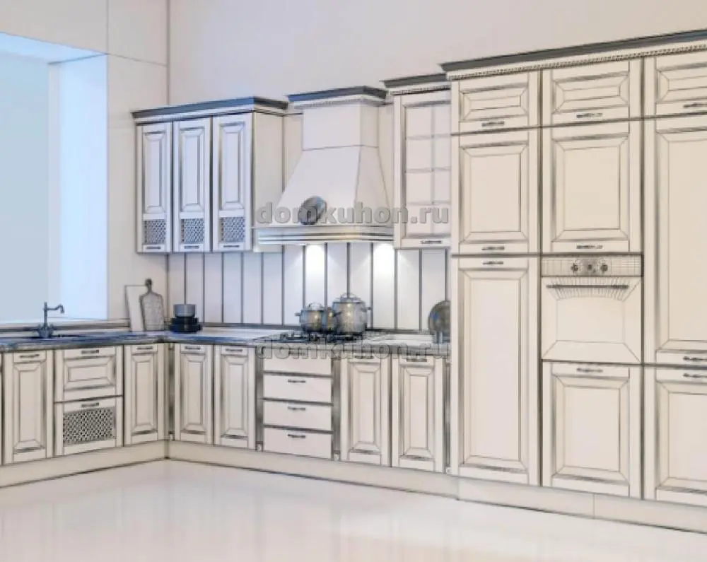 Кухня угловая - Катрин 3